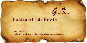 Gottschlich Kevin névjegykártya